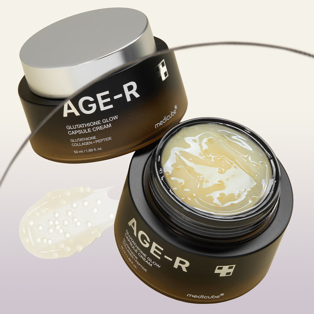 AGE-R Glutathione Glow Capsule Cream - Routine Ready Facial Cream