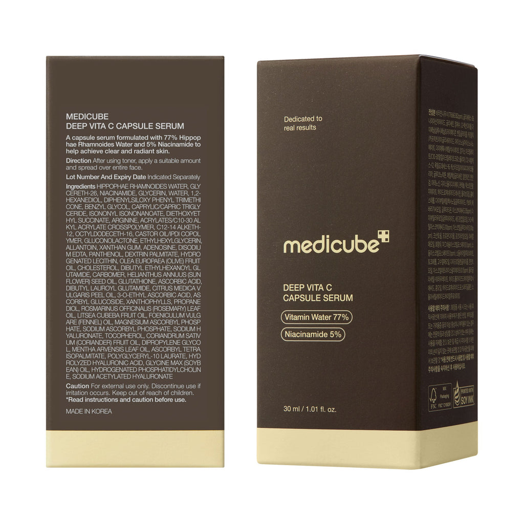 Deep Vitamin C Capsule Serum - Minimal Sheet Mask