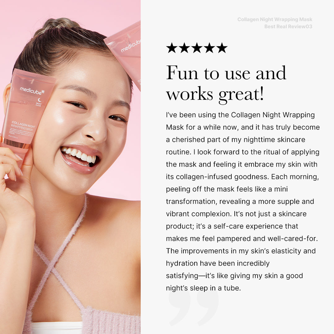 [GIFT] Collagen Night Wrapping Mask - Routine Ready Pore Care
