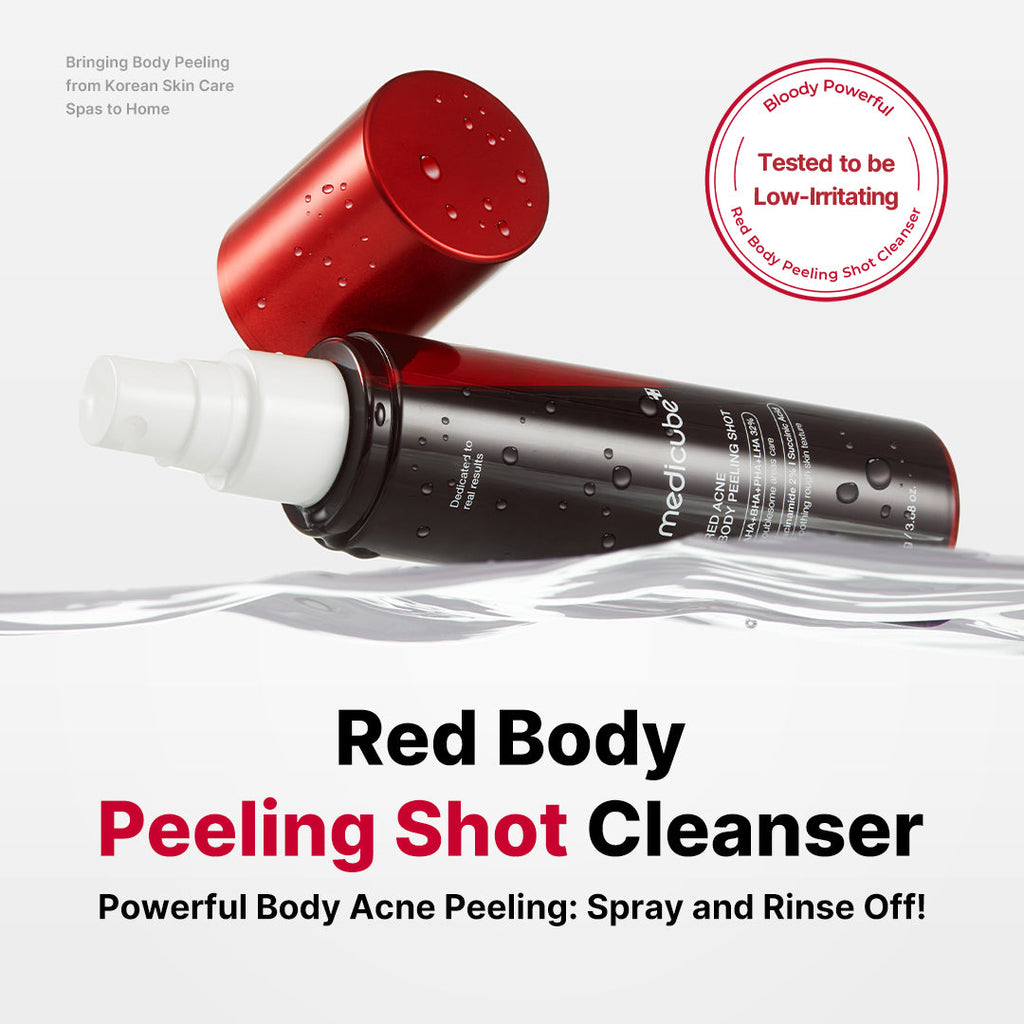 Red Body Peeling Shot Cleanser - Fresh Sheet Mask