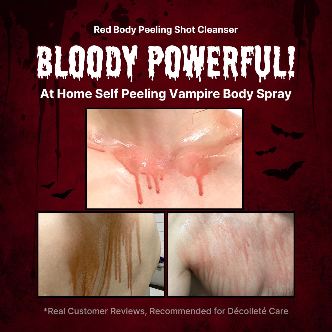 Red Body Peeling Shot Cleanser - Fresh Sheet Mask