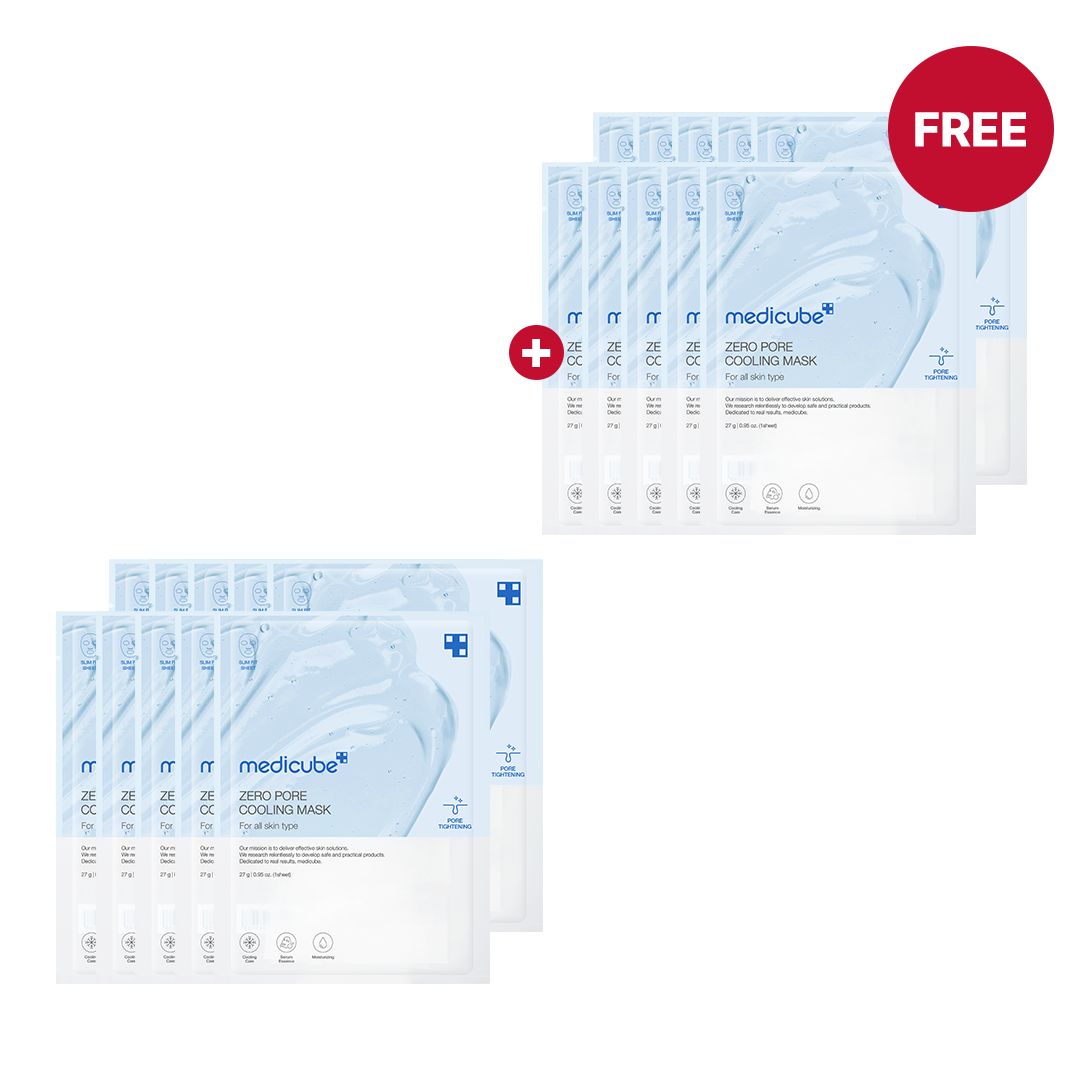 🎁 Zero Pore Cooling Mask - Routine Ready Toner Pads