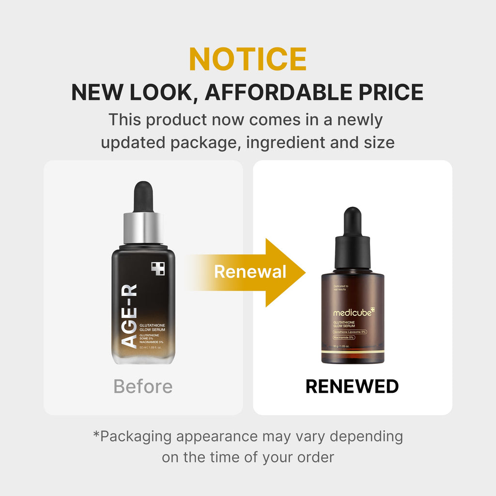 [GIFT] AGE-R Glutathione Glow Serum - Minimal Skin Care Set