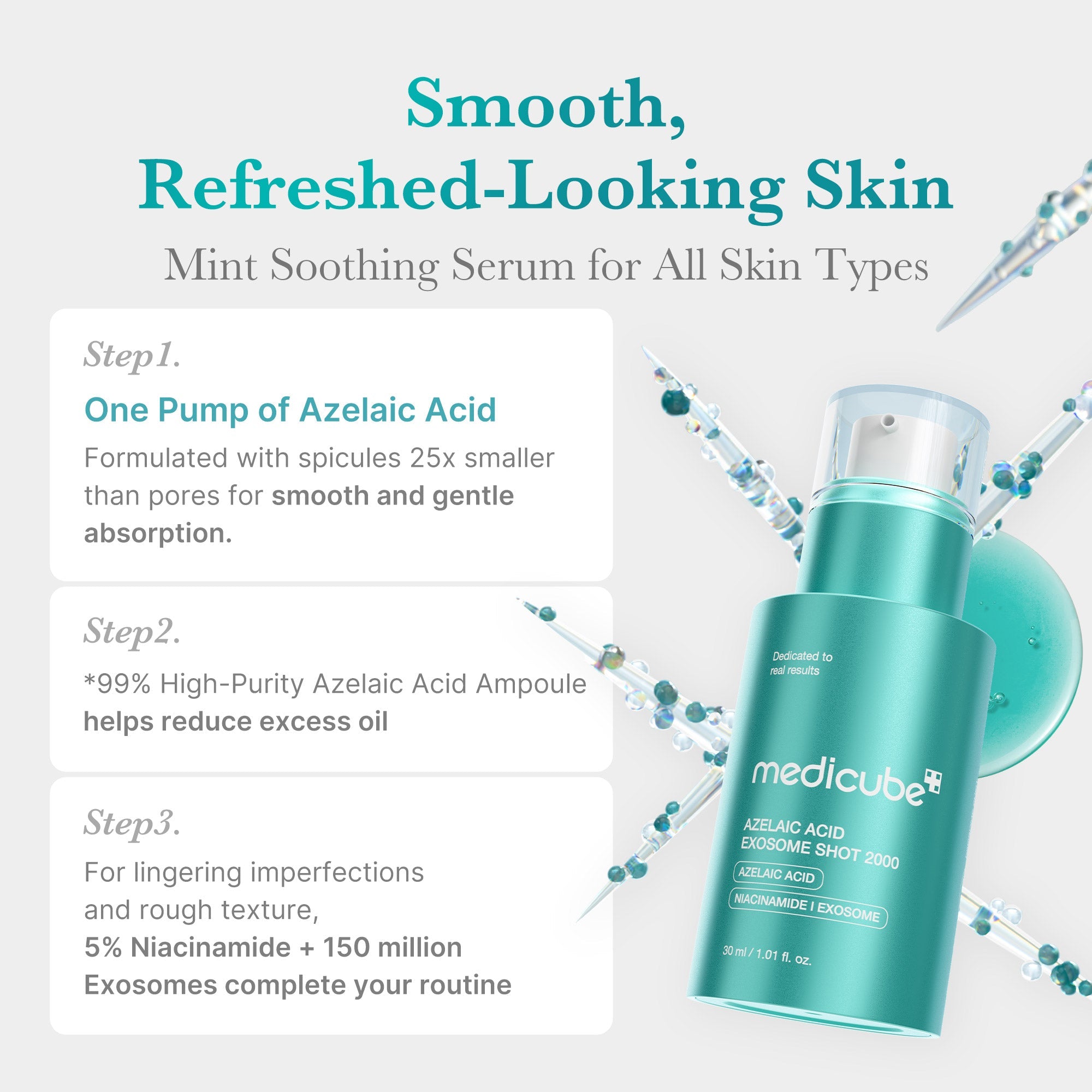 Azelaic Acid Exosome Shot - Dewy Facial Device