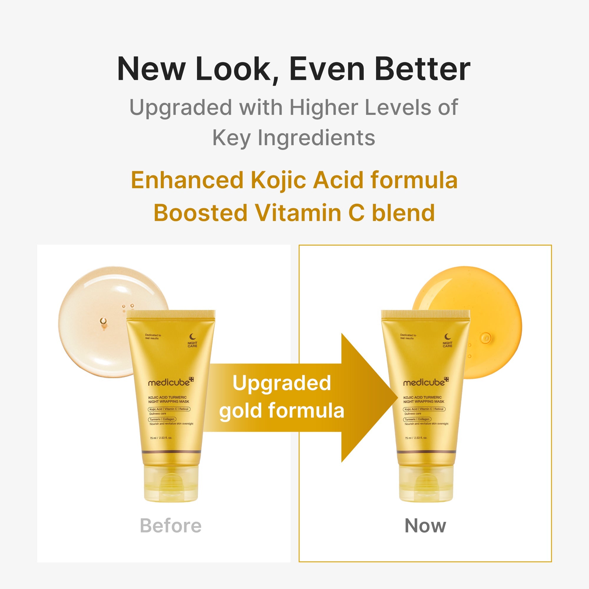 Kojic Acid Turmeric Overnight Wrapping Mask - Modern Ampoule Serum