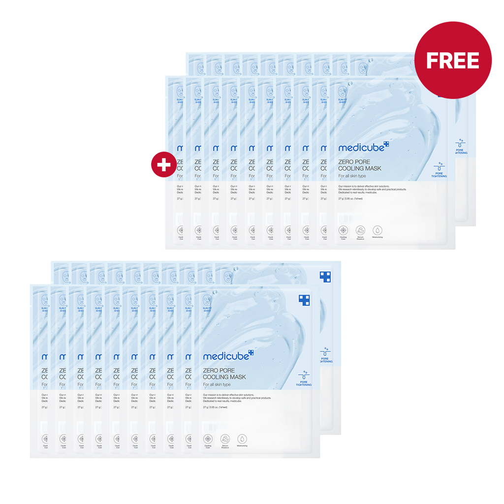 🎁 Zero Pore Cooling Mask - Routine Ready Toner Pads