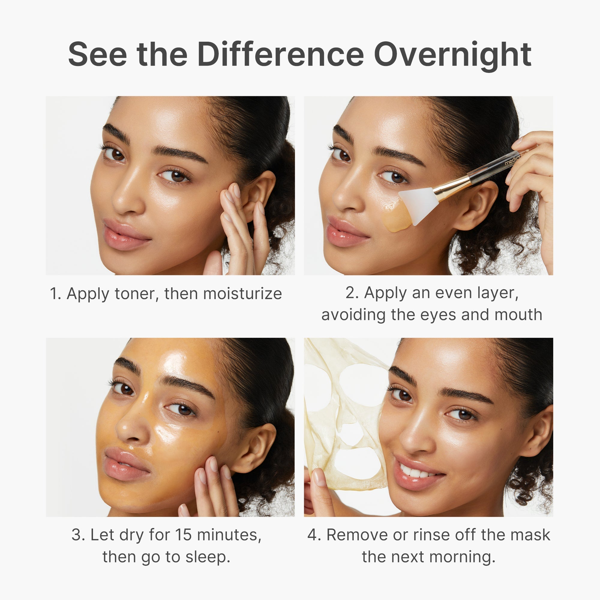 Kojic Acid Turmeric Overnight Wrapping Mask - Modern Ampoule Serum