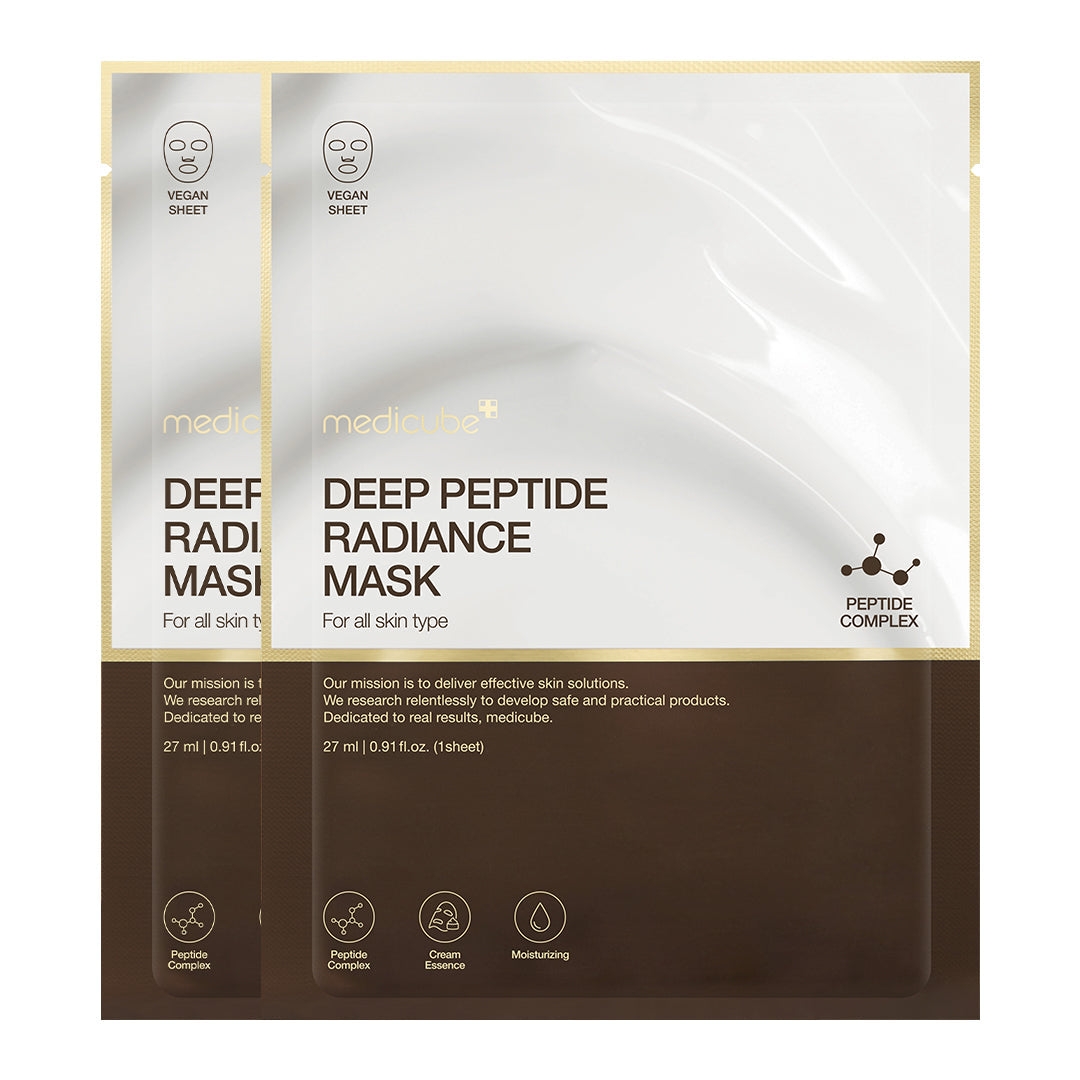 🎁 [GIFT] Deep Peptide Radiance Mask 2ea - Calm Look Exfoliating Pads