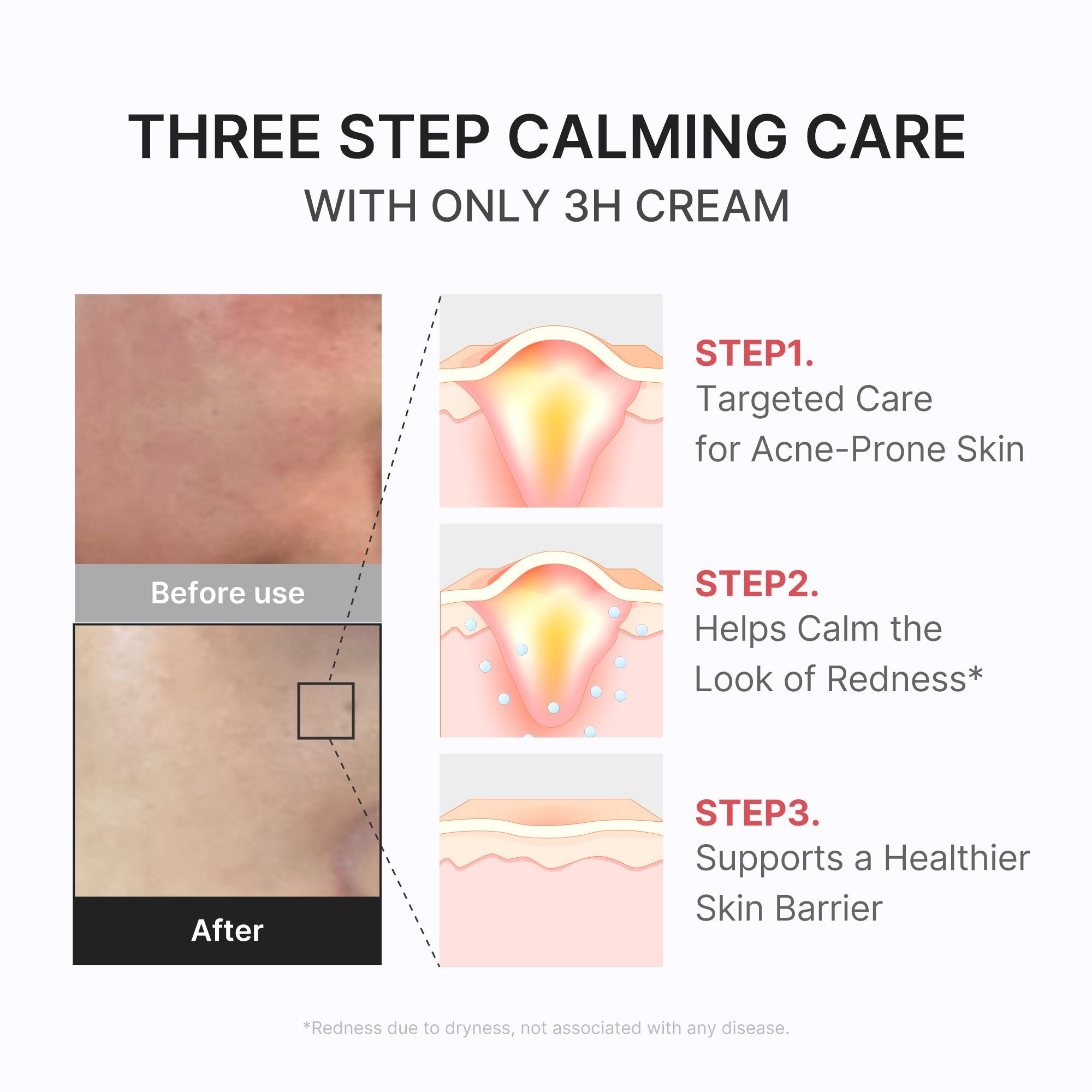 3H Daily Relief Cream - Fresh Face Night Cream