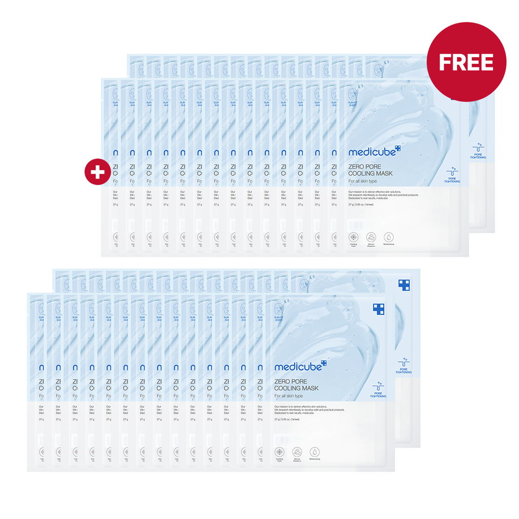 🎁 Zero Pore Cooling Mask - Routine Ready Toner Pads
