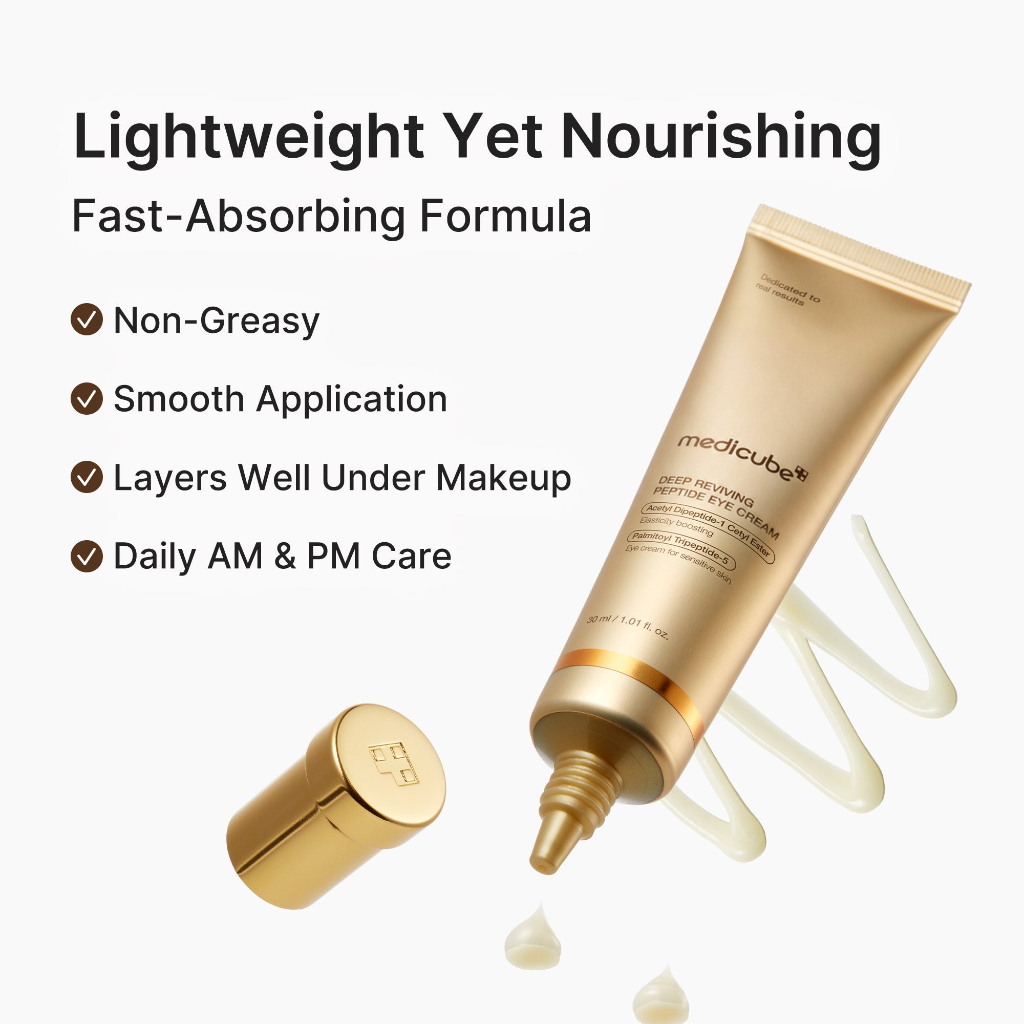 Deep Reviving Peptide Eye Cream - Daily Beauty Tool