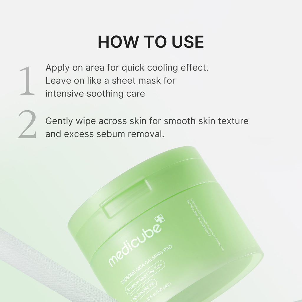 [GIFT] Exosome Cica Calming Toner Pads - Balanced Travel Set