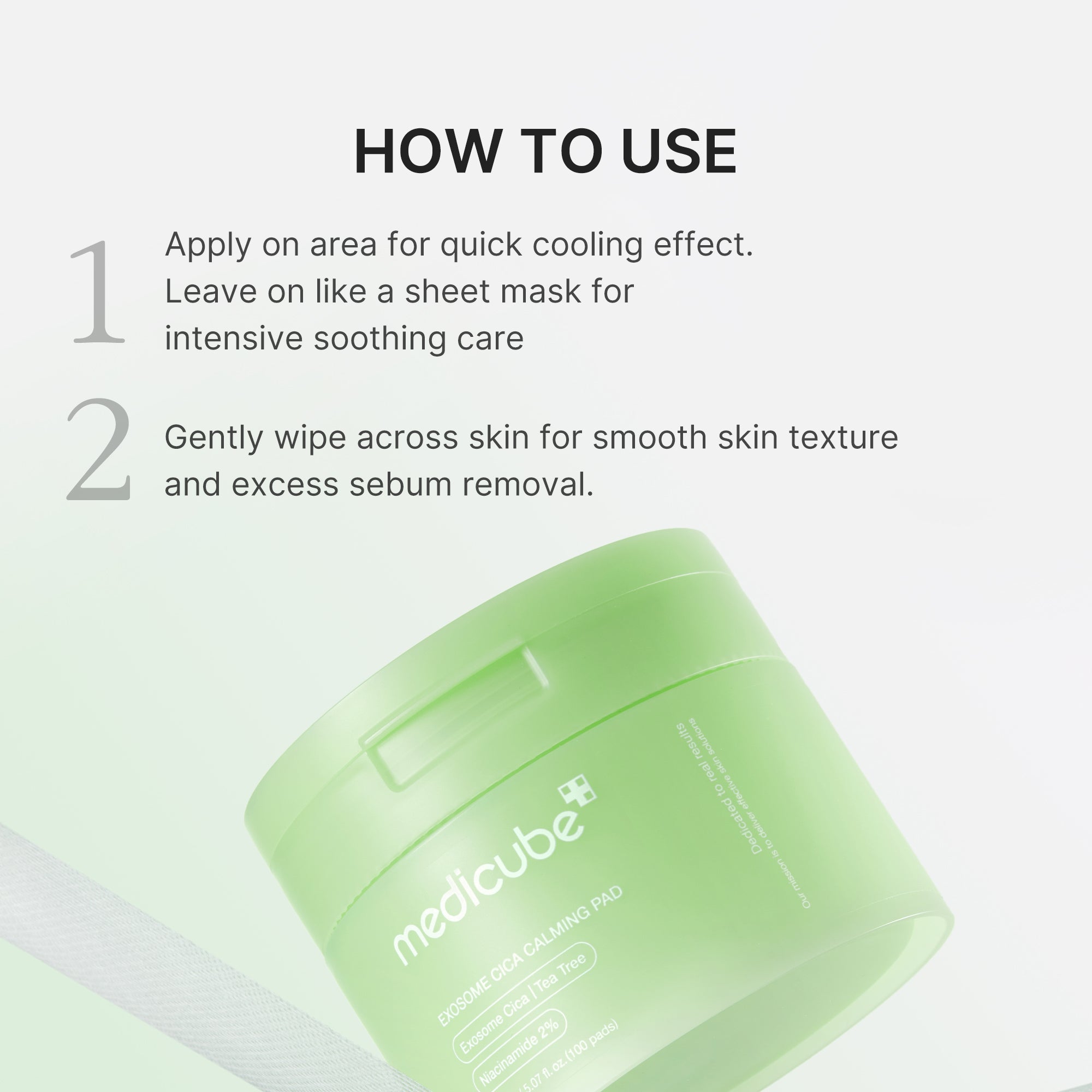[GIFT] Exosome Cica Calming Toner Pads - Balanced Travel Set