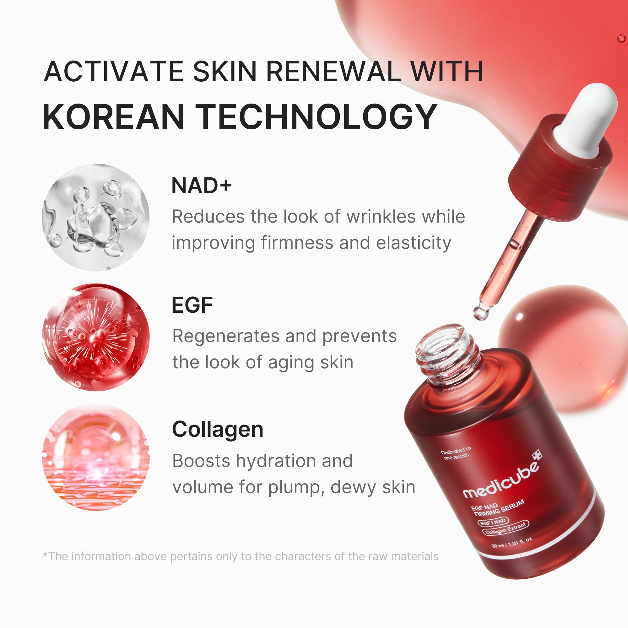 EGF NAD+ Firming Serum - Smooth Gel Cleanser