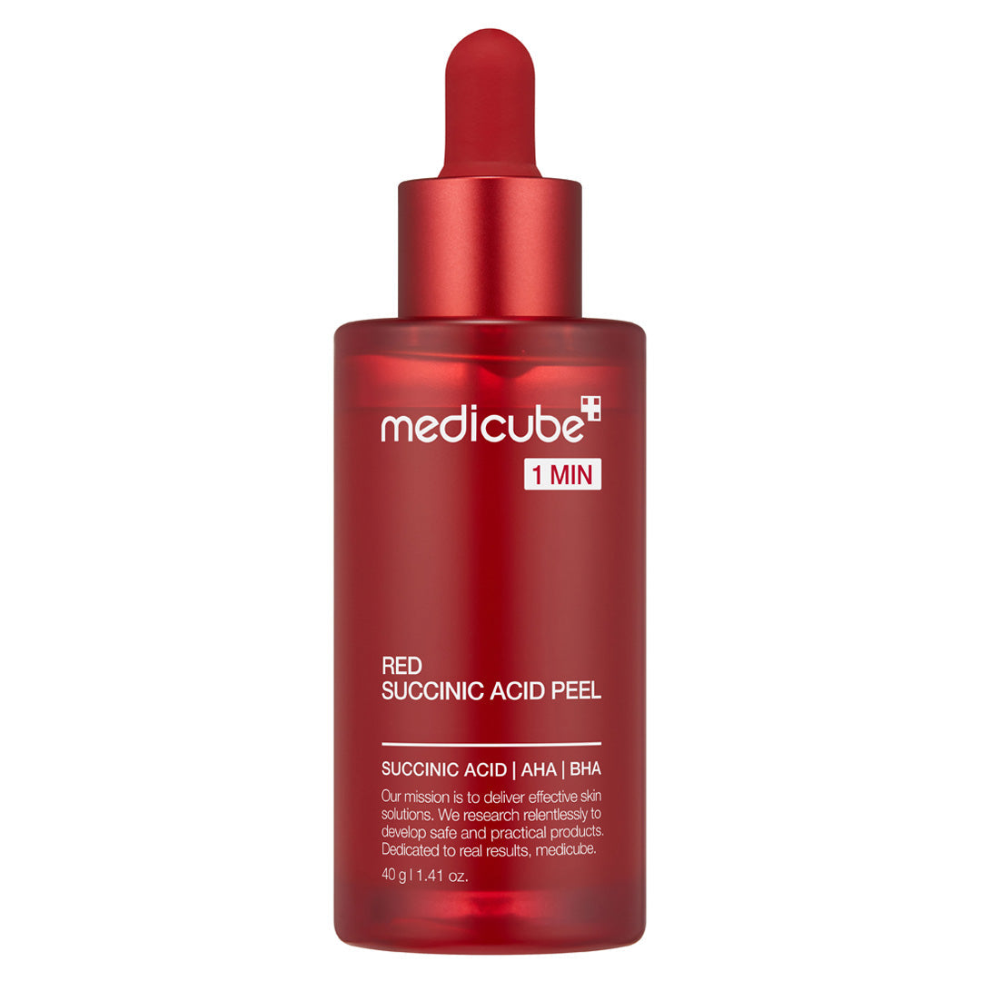🎁 21% Red Succinic Acid Cleansing Booster Serum - Beauty Drawer Cream Cleanser