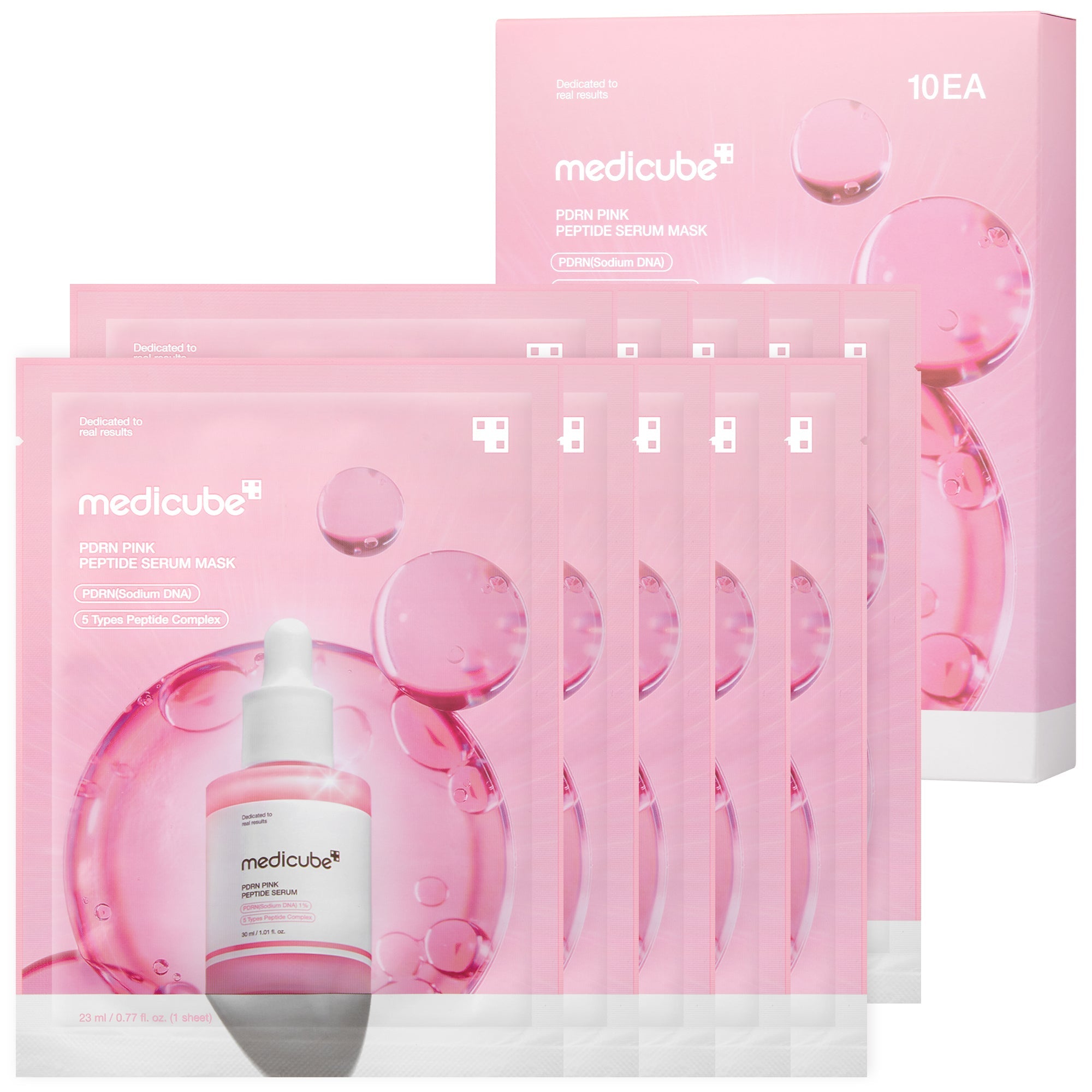 PDRN Pink Peptide Ampoule Mask - Balanced Sheet Mask