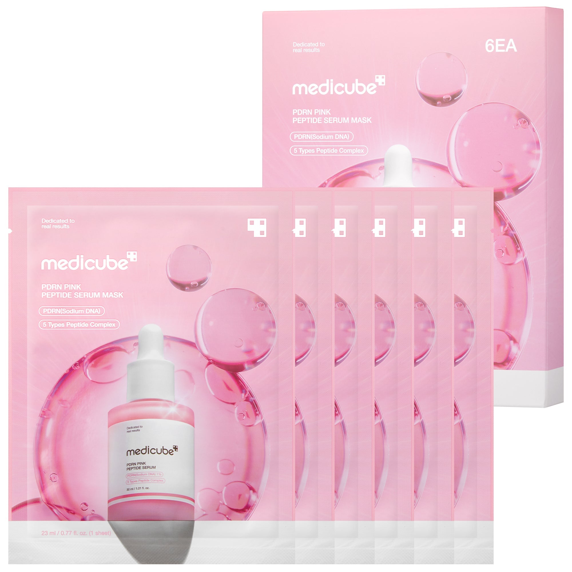 PDRN Pink Peptide Ampoule Mask - Balanced Sheet Mask