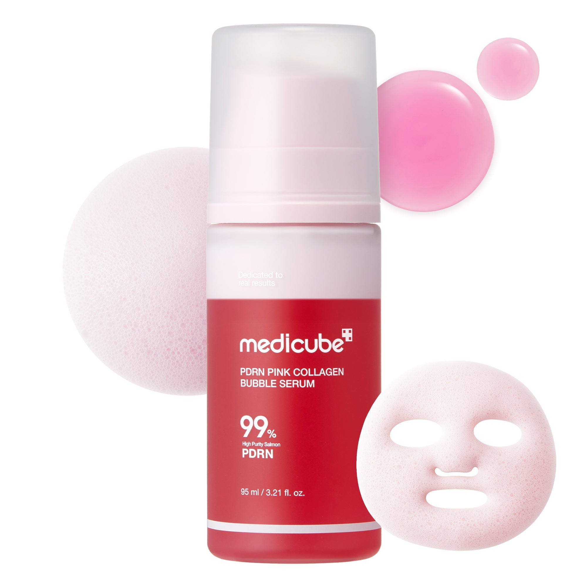 [GIFT] PDRN Pink Collagen Bubble Serum - Simple Foam Cleanser