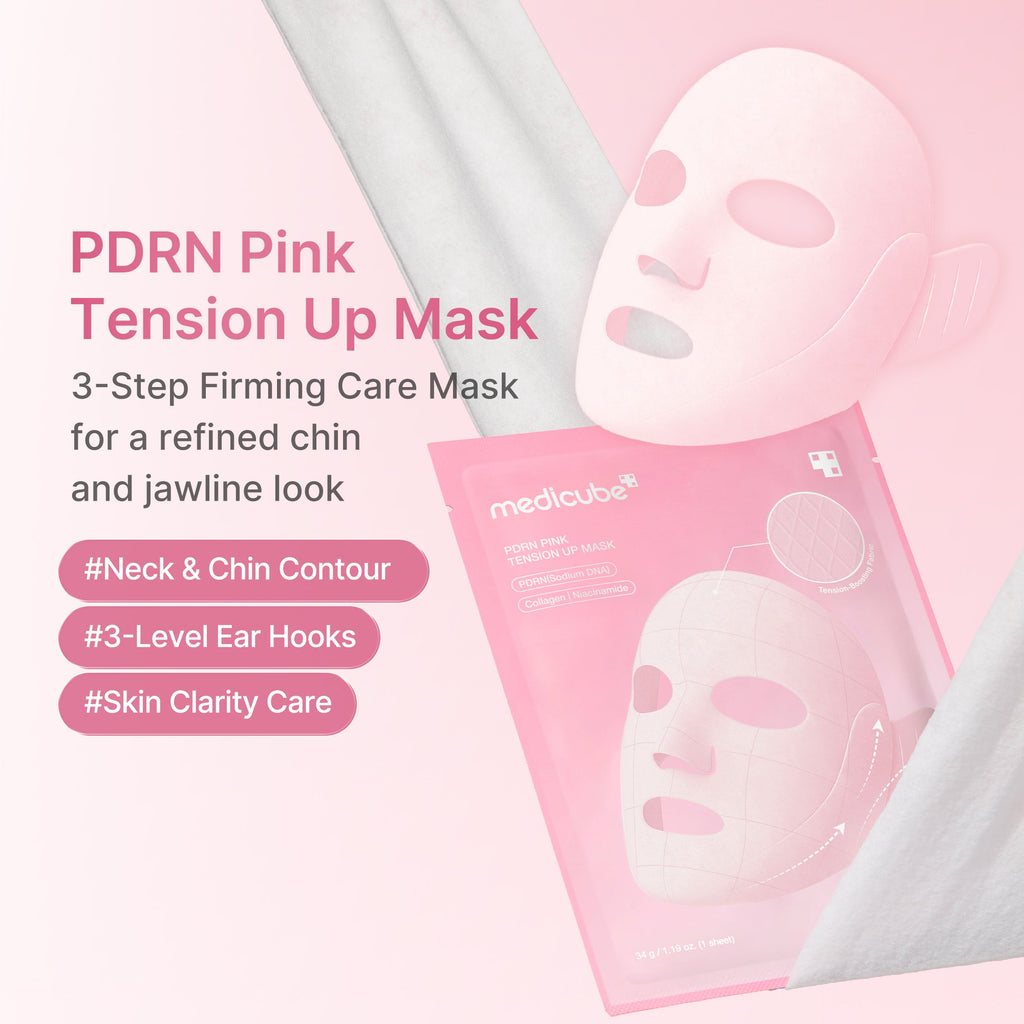 PDRN Pink Tension Up Mask - Glow Ready Clay Mask