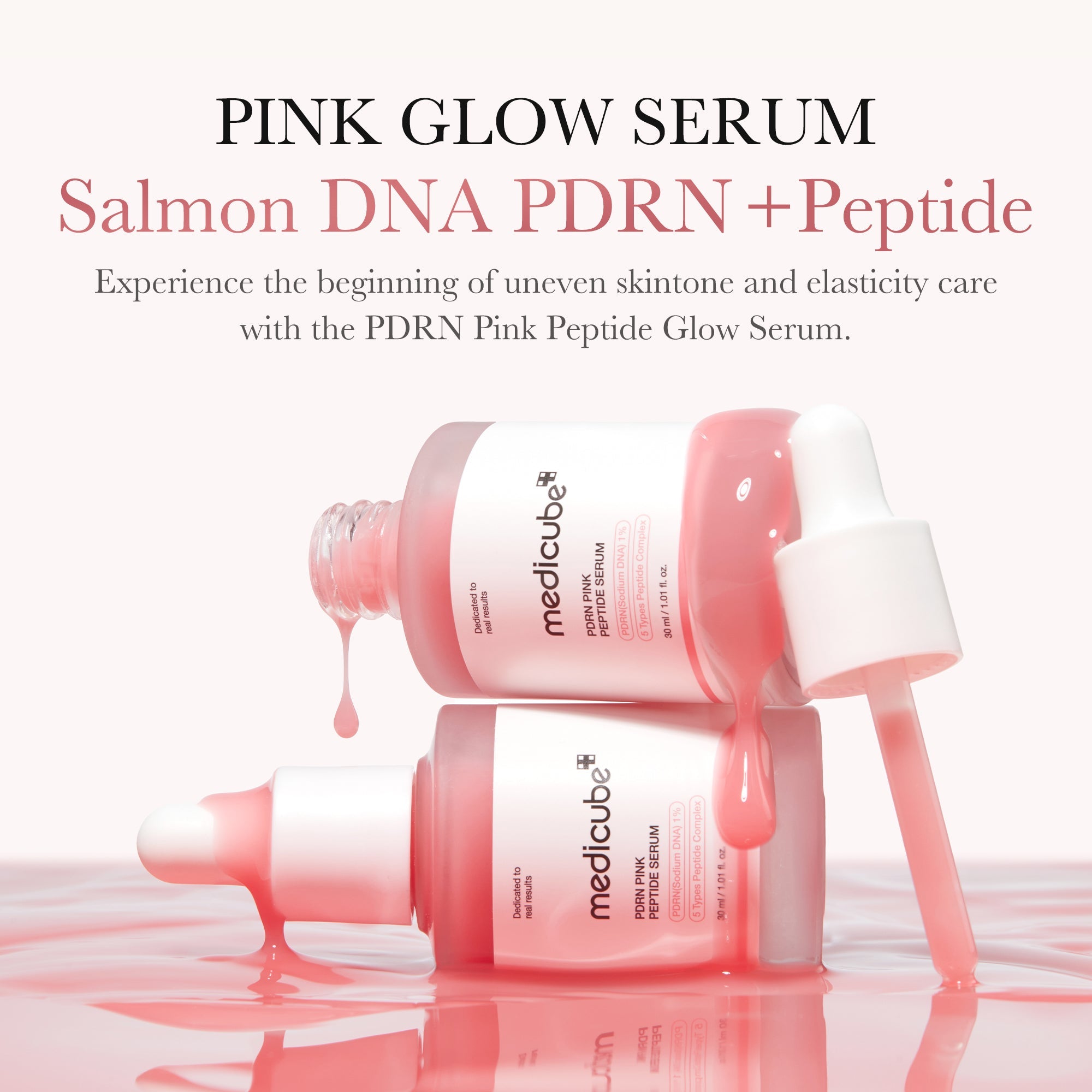PDRN Pink Glow Home Aesthetic Full Set - Beauty Drawer Night Cream