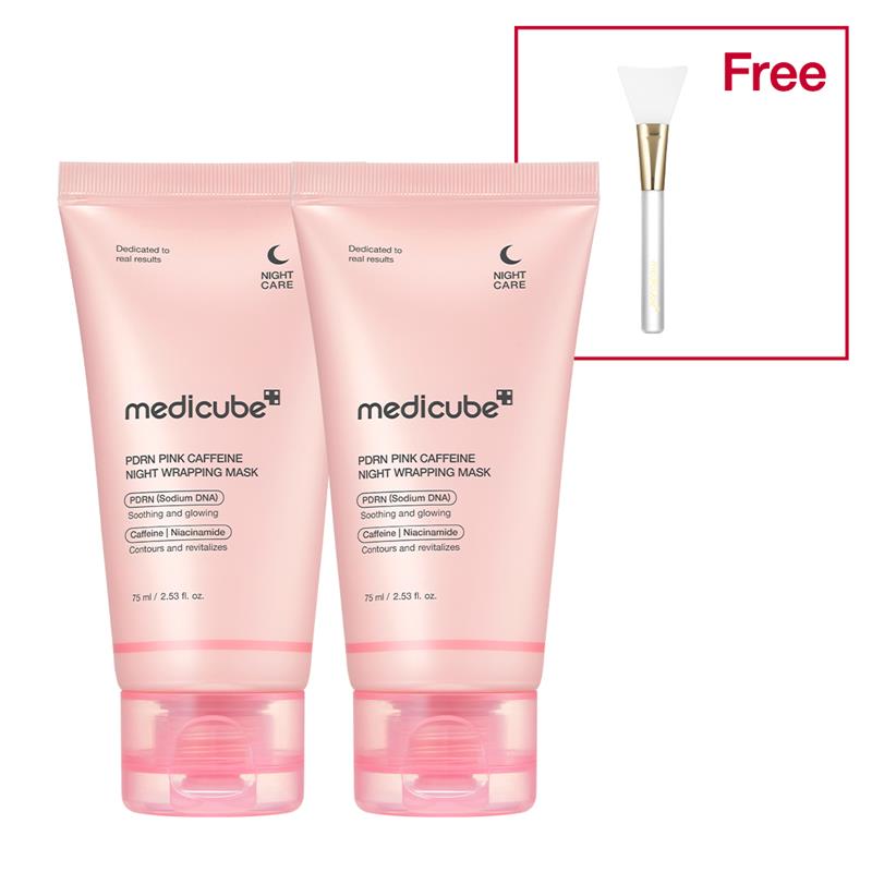 [GIFT] PDRN Pink Caffeine Overnight Wrapping Mask - Glow Ready Day Lotion
