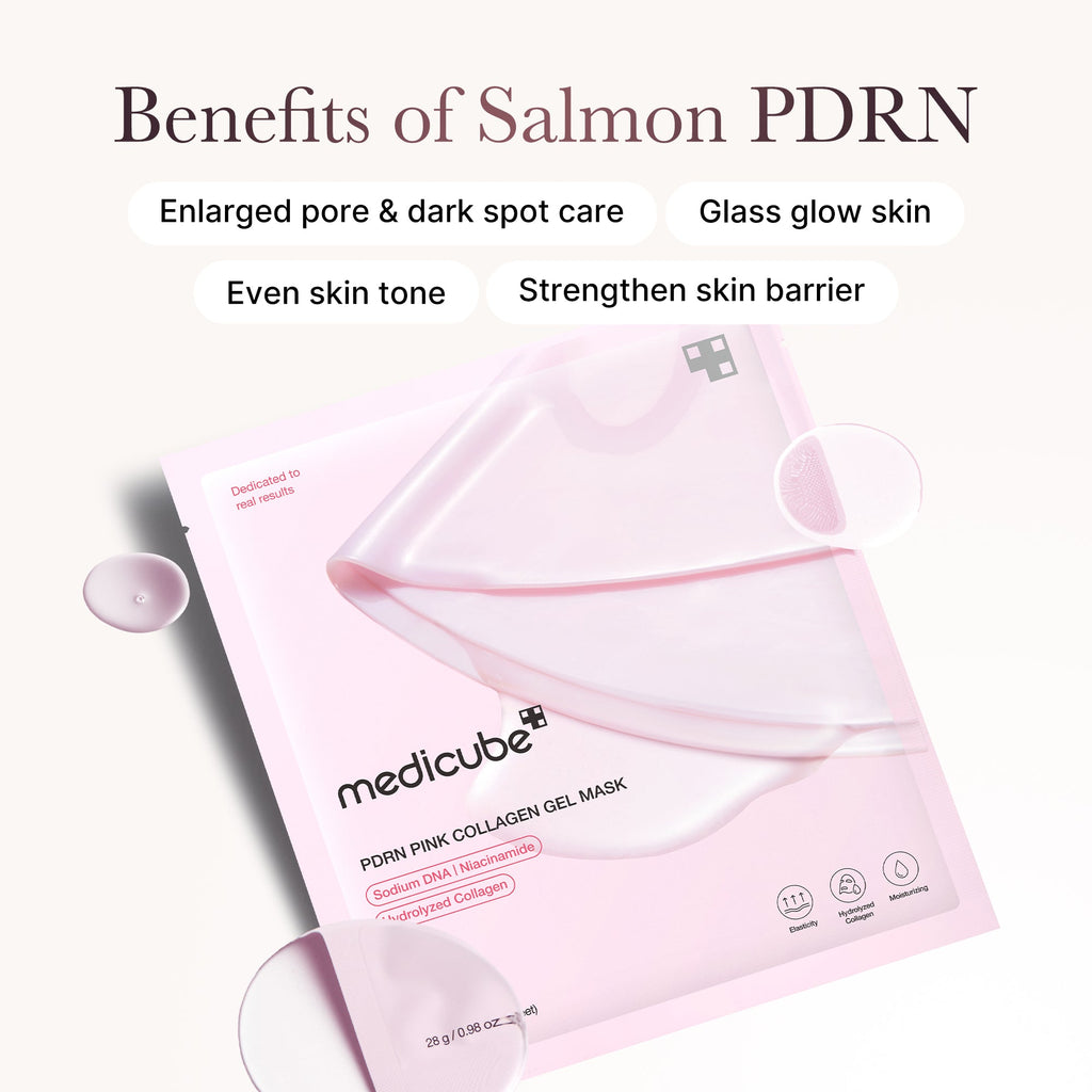 [Subscr.] Salmon PDRN Pink Collagen Jelly Gel Mask - Radiant Cushion Pads