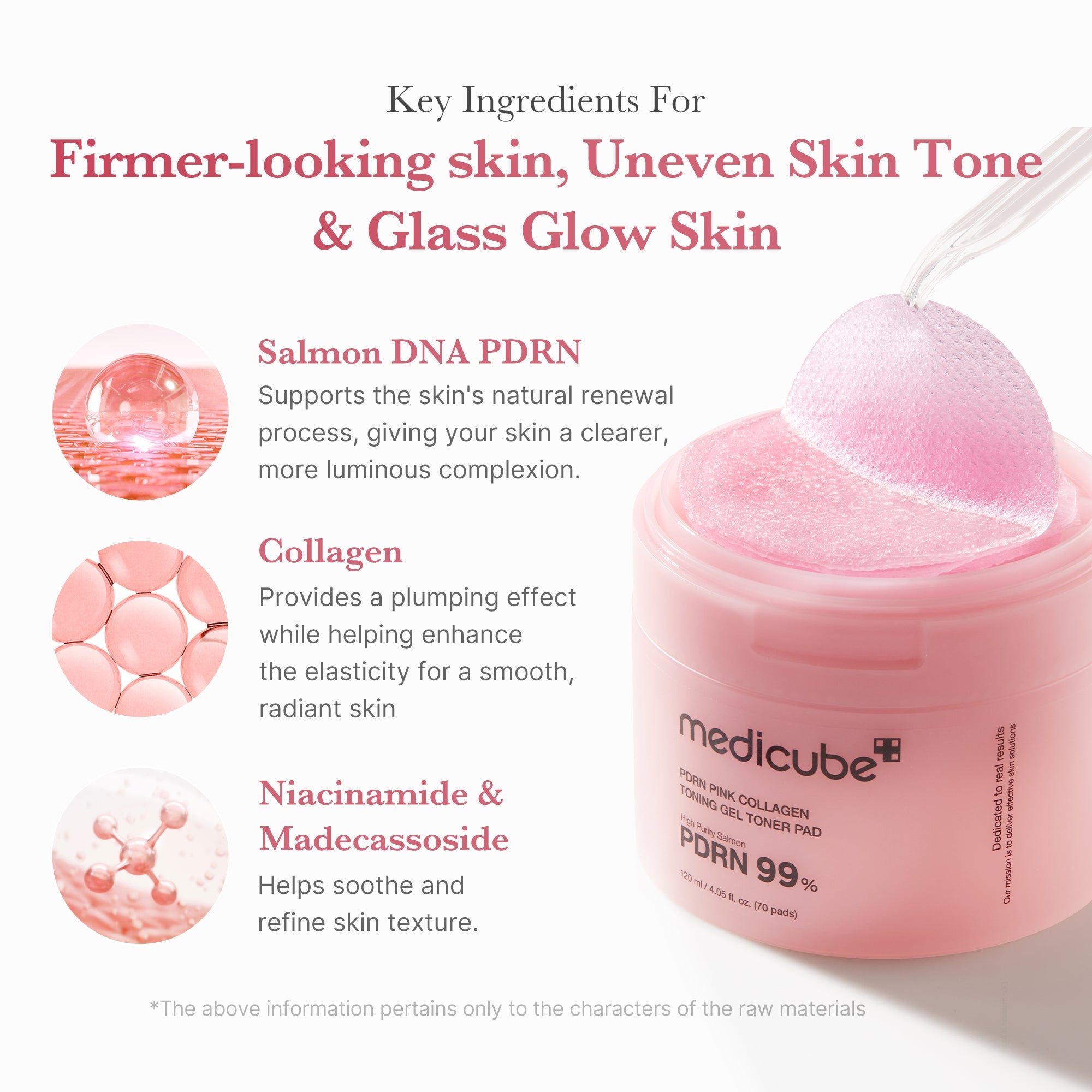 [GIFT] PDRN Pink Collagen Gel Toner Pad - Fresh Face Cleansing Balm