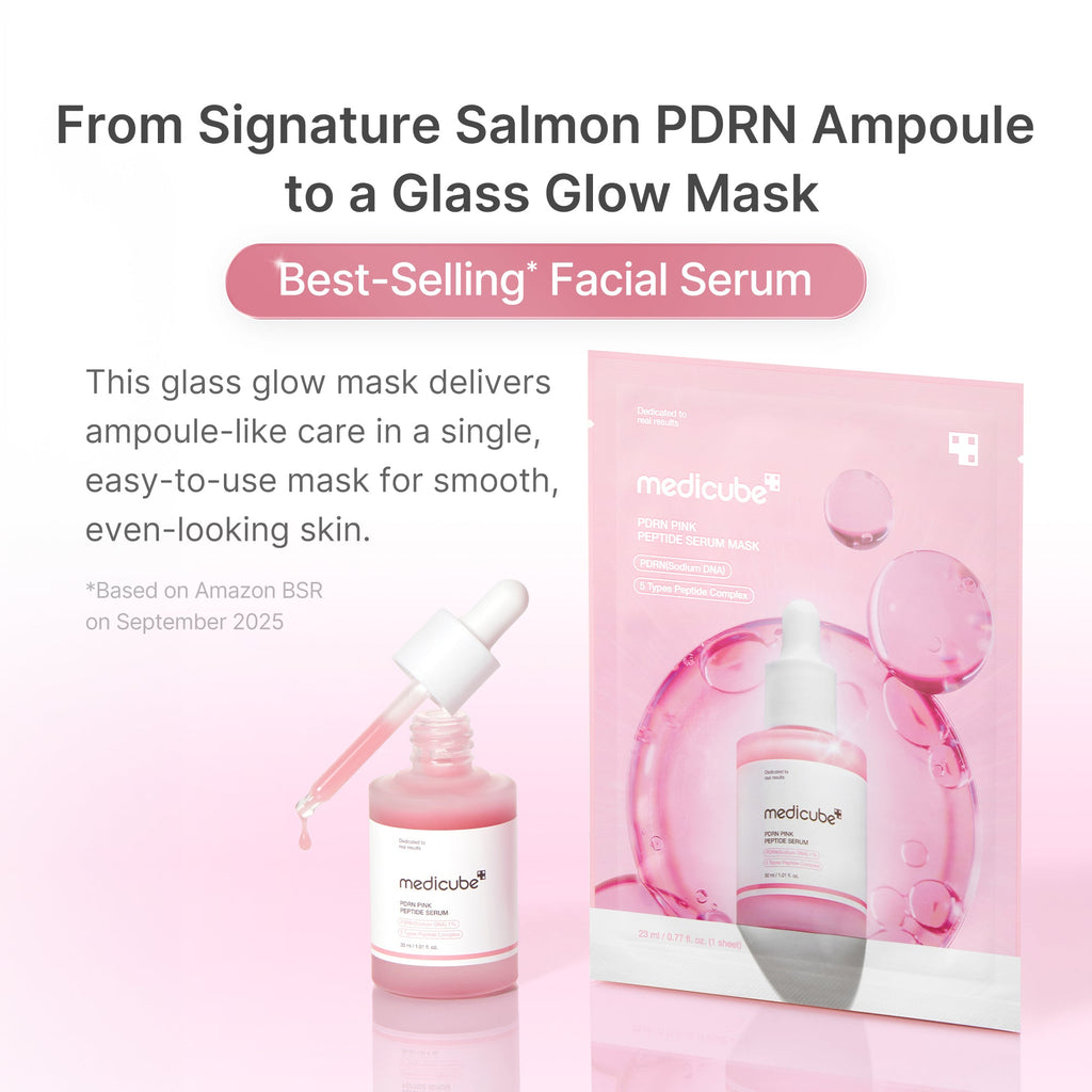 PDRN Pink Peptide Ampoule Mask - Balanced Sheet Mask