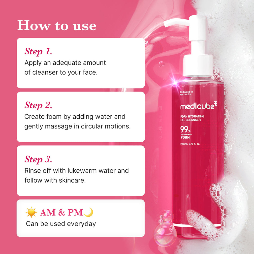 [GIFT] PDRN Pink Gel Cleanser - Gentle Moisture Cream