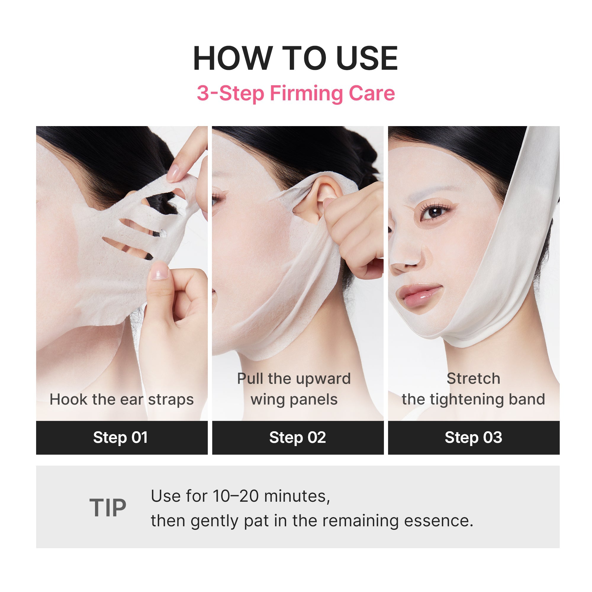 PDRN Pink Tension Up Mask - Glow Ready Clay Mask