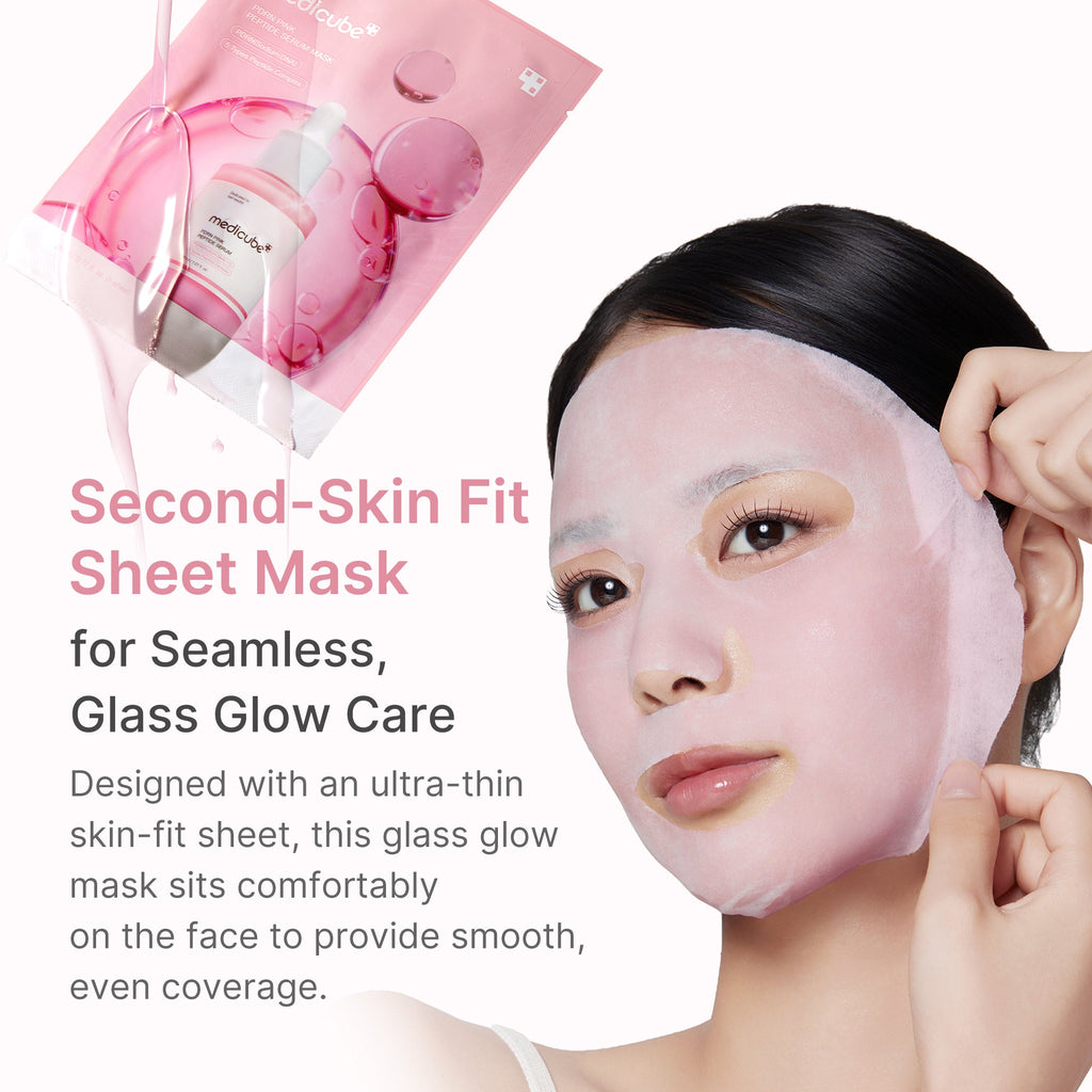 PDRN Pink Peptide Ampoule Mask - Balanced Sheet Mask