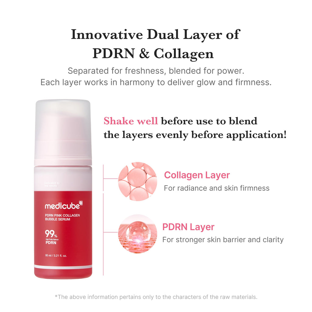 [GIFT] PDRN Pink Collagen Bubble Serum - Simple Foam Cleanser