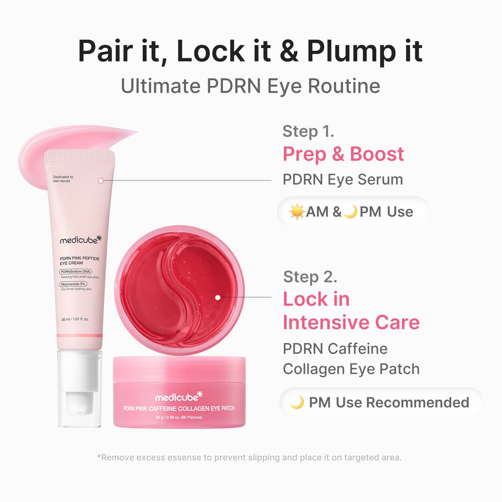 PDRN Caffeine Collagen Eye Patch - Minimal Facial Device