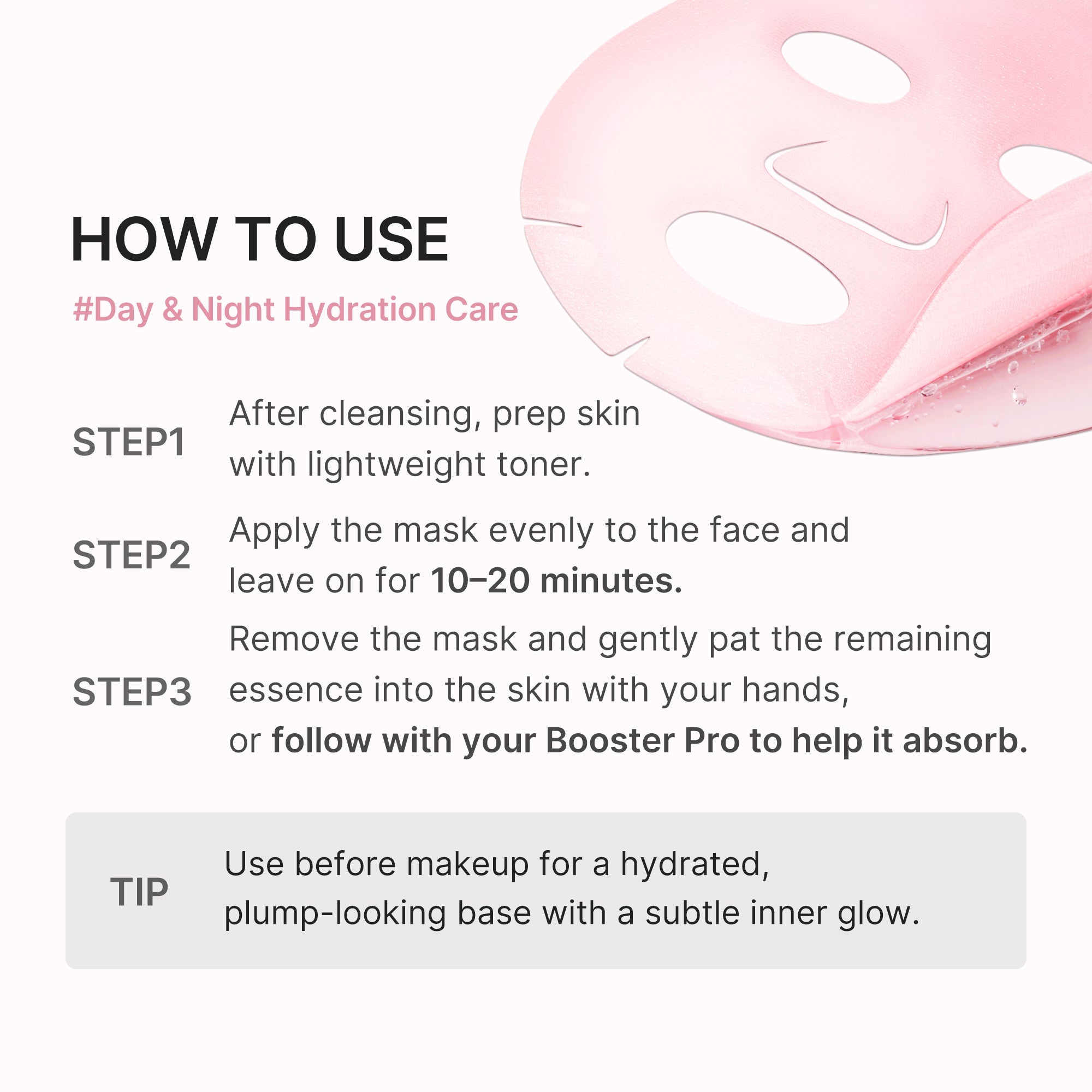PDRN Pink Peptide Ampoule Mask - Balanced Sheet Mask