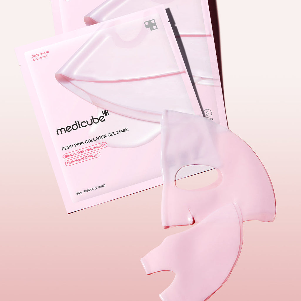 Salmon PDRN Pink Collagen Jelly Gel Mask - Clean Glow Drops