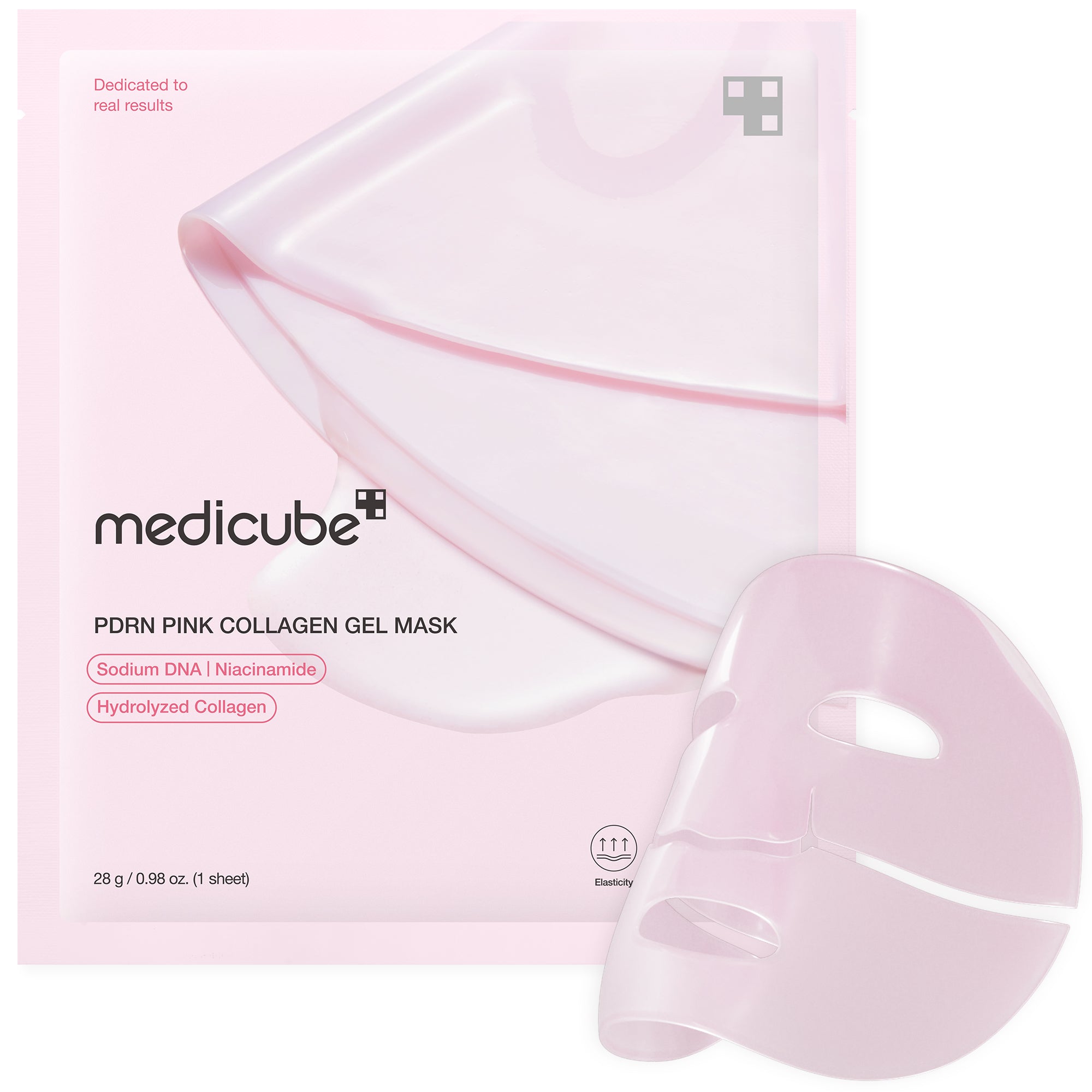 🎁 Salmon PDRN Pink Collagen Jelly Gel Mask - Soft Touch Foam Cleanser