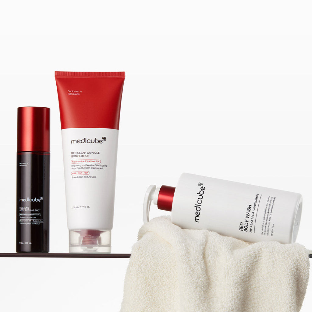 [GIFT] Red Glow Body Essentials - Minimal Clay Mask