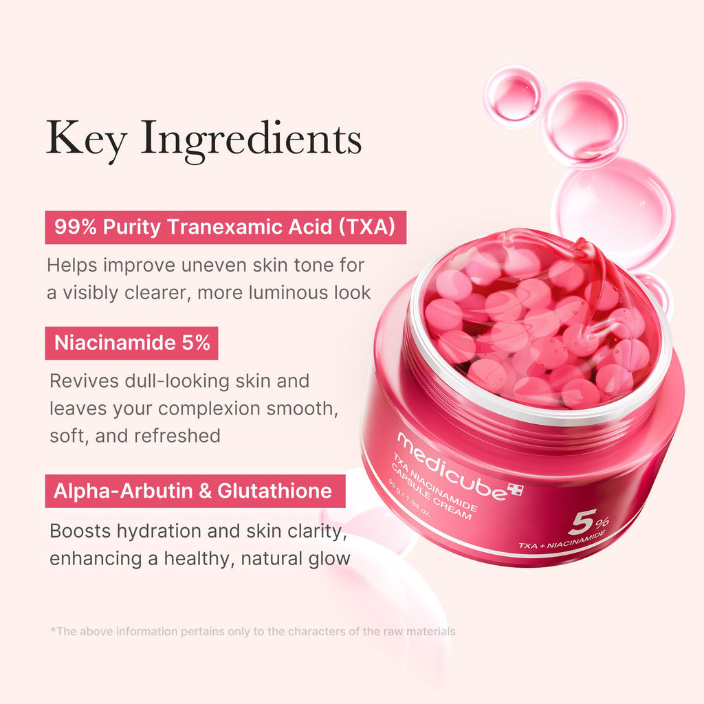 TXA Niacinamide Capsule Cream - Smooth Balancing Toner