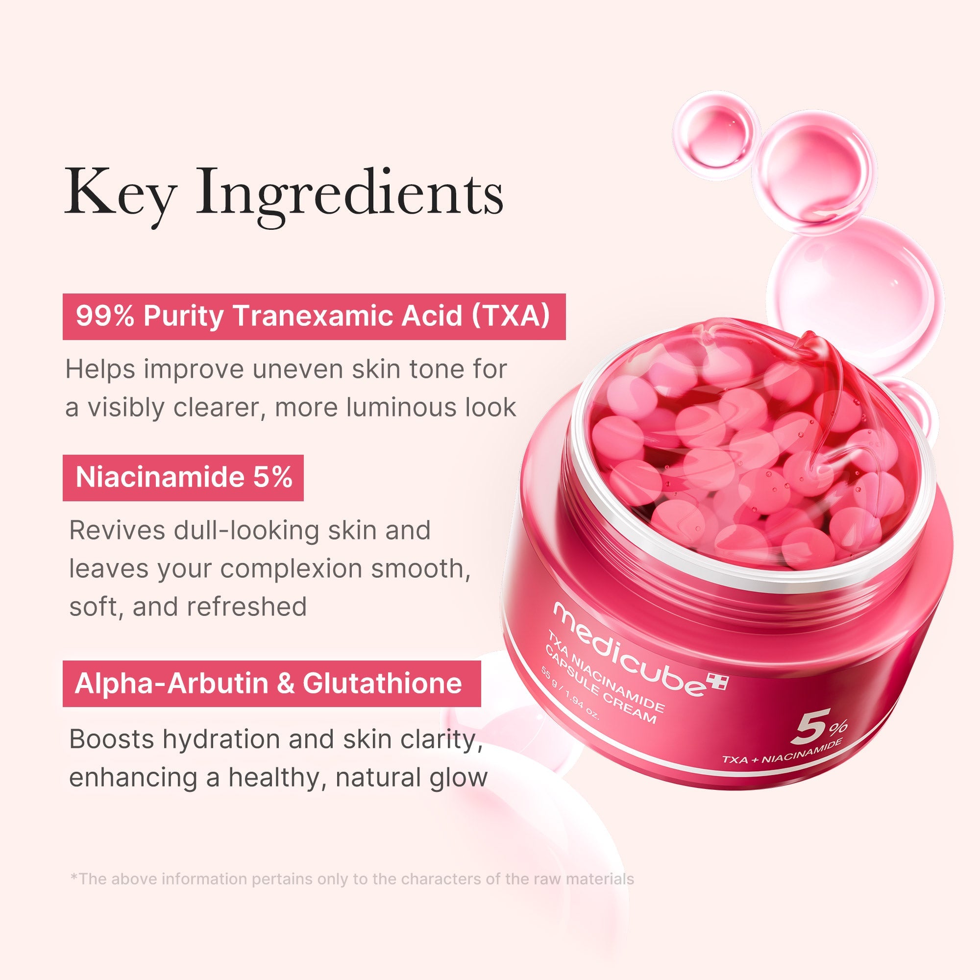 [Subscr.] TXA Niacinamide Capsule Cream - Beauty Drawer Balancing Toner