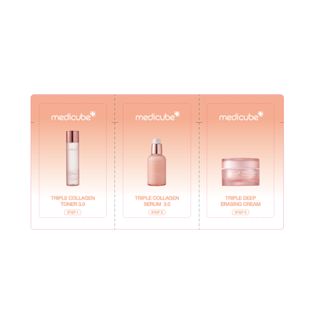 [GIFT] 3 types of collagen pouch - Soft Touch Facial Device