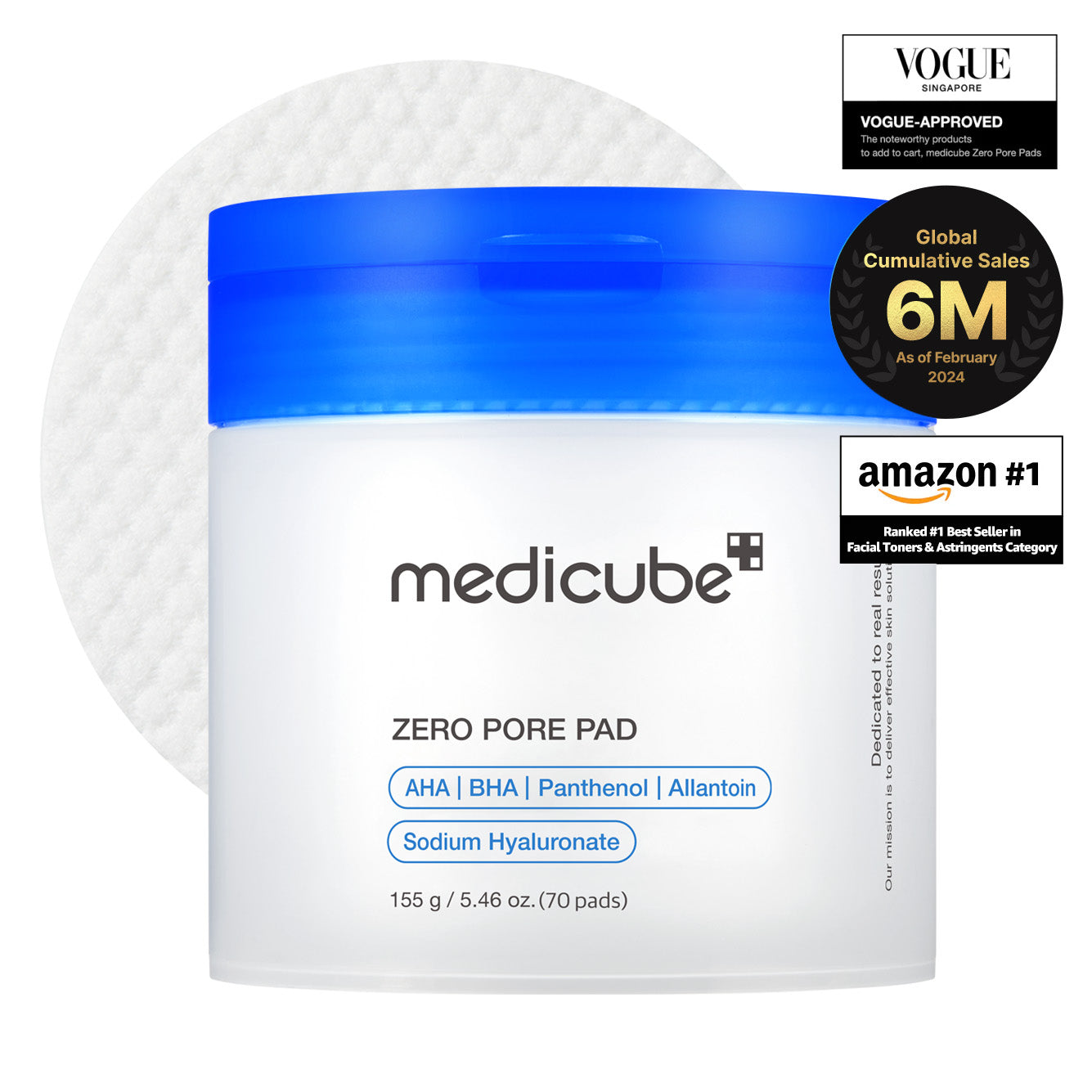 [GIFT] Zero Pore Pads 2.0 - Travel Ready Moisture Cream