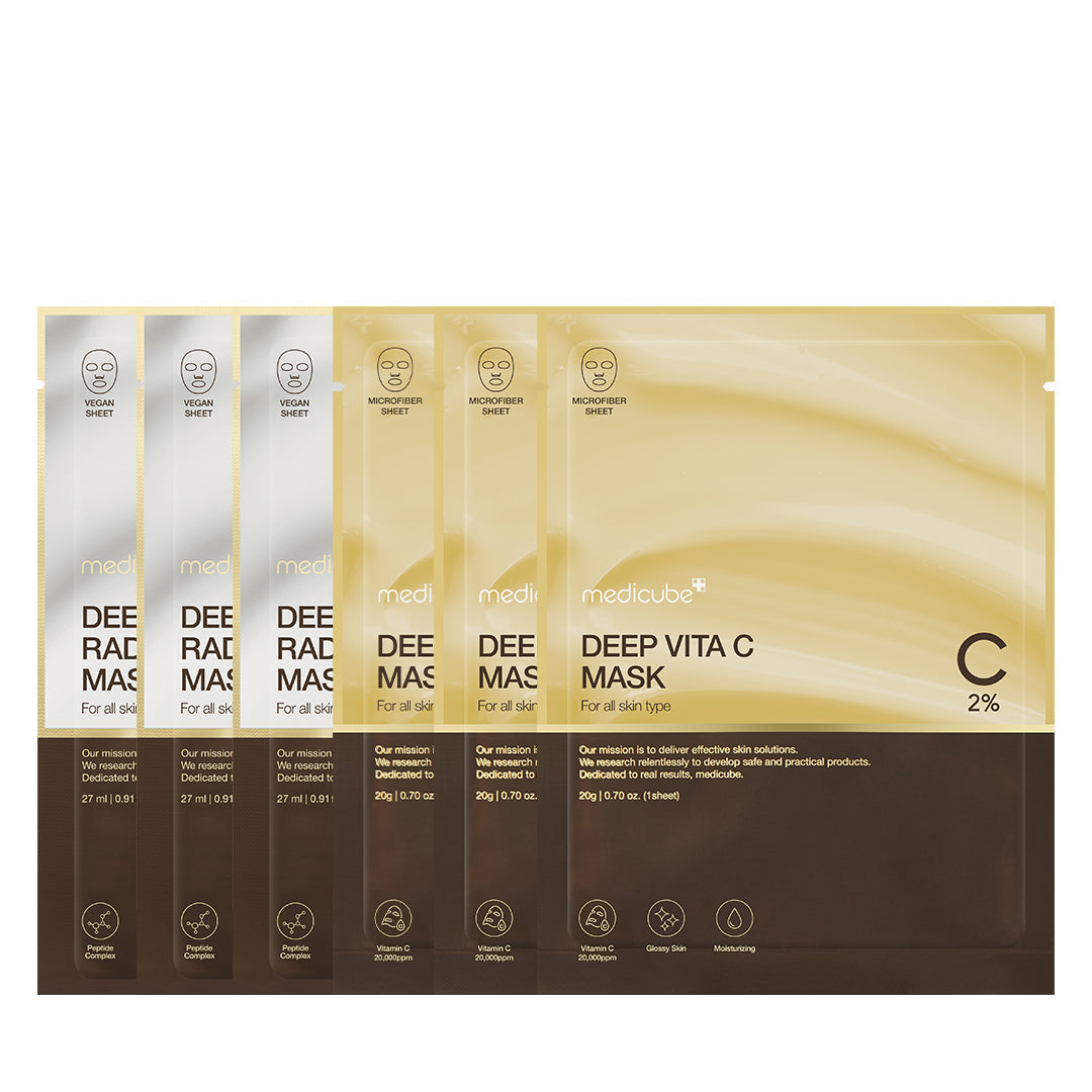 [GIFT] Deep Line Masks 6 - Glow Ready Balancing Toner